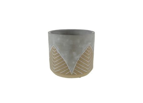 imagine produs Bol din piatra 13.5x12cm gri