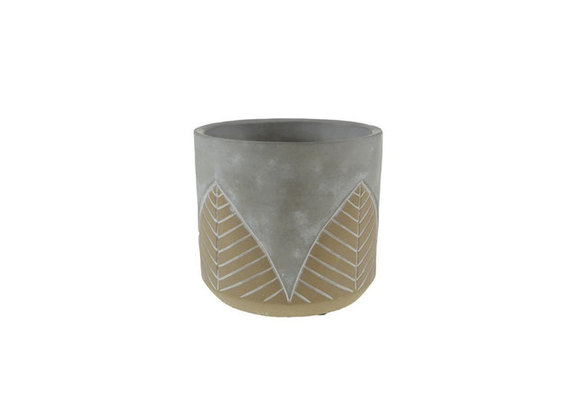 imagine produs Bol din piatra 13.5x12cm gri