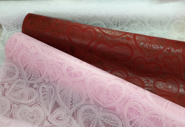 FIZELINA BURETATA CU MODEL 53CMX10M ROZ