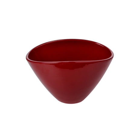 imagine produs Bol ceramic ovum 20cm bordeaux