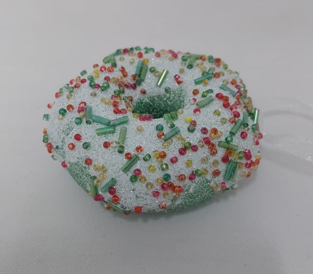 Gogoasa decor pentru brad 8cm verde