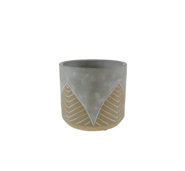 imagine produs Bol din piatra 12x11cm gri