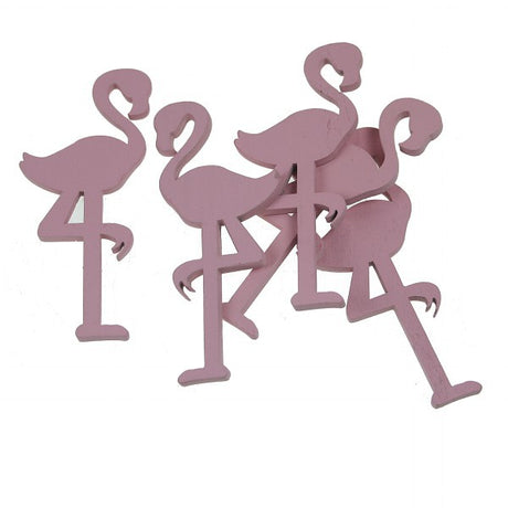 imagine produs Fig. flamingo din lemn 10cm s/12 5604