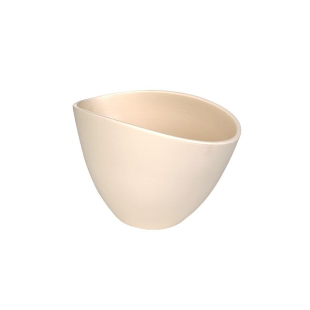 Vază ceramică mată crem 26cm