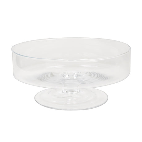 imagine produs Platou sticla cu talpa 29x13cm
