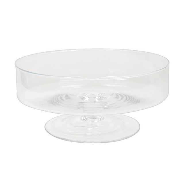 imagine produs Platou sticla cu talpa 29x13cm