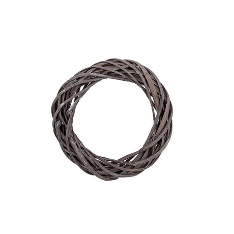 imagine produs Coronita din nuiele 25x5cm gri
