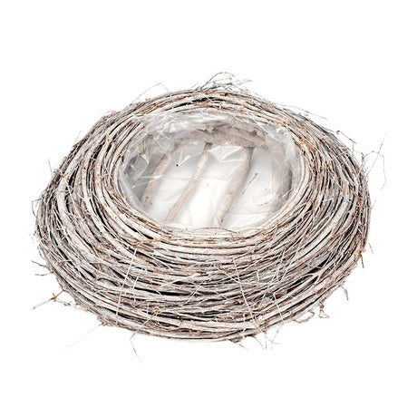 imagine produs Bol Din Nuiele Atlin 35x9cm Gri Antic