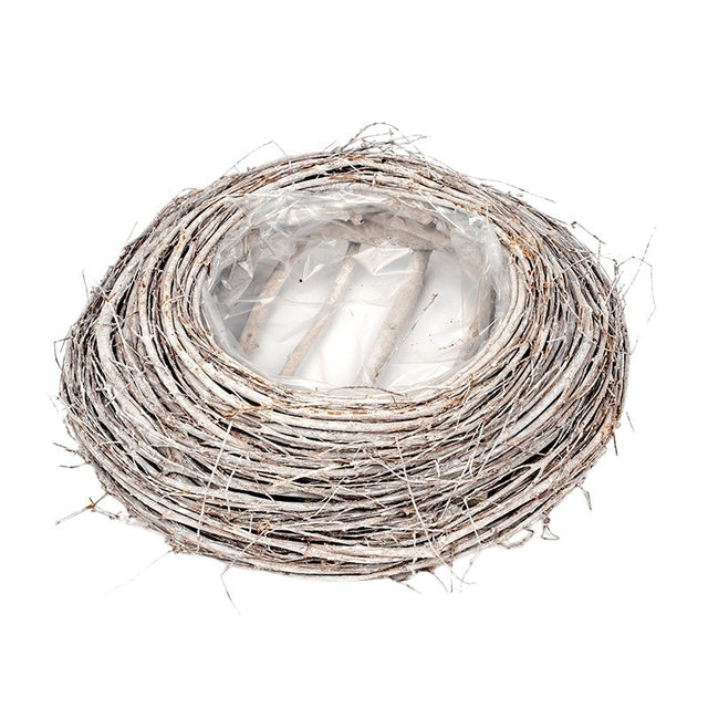 imagine produs Bol Din Nuiele Atlin 35x9cm Gri Antic