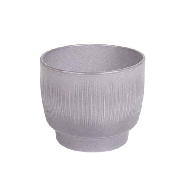 imagine produs Vas ceramic Rille 15cm gri