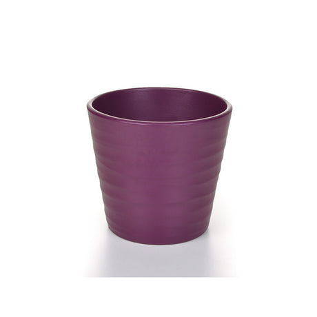 imagine produs Vas ceramic Wave 12cm mov mat
