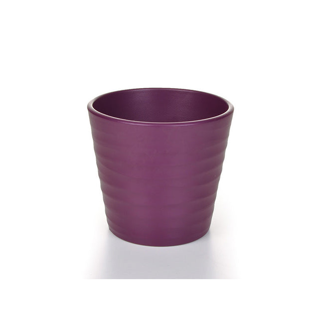 imagine produs Vas ceramic Wave 12cm mov mat