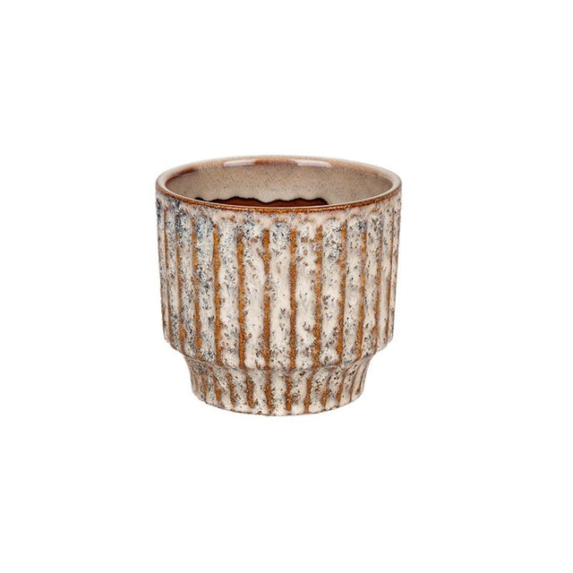 imagine produs Bol ceramic Hudson crem-maro 14x13cm