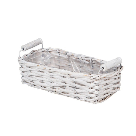 imagine produs Cos din nuiele cu manere 25,5x11x7,5cm