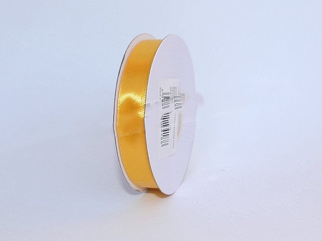 BANDA DECOR SATEN 2CMX25Y GALBEN SOARE