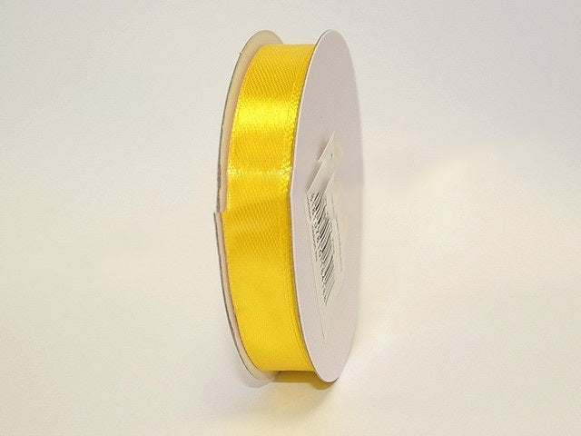 Banda decor saten 20cmx25y galben lamaie