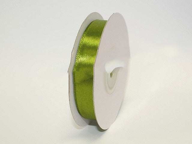 BANDA DECOR SATEN 2CMX25Y VERDE MUSCHI INCHIS