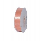 Banda decor saten 2cmx25y bej pudra/piersica
