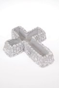 imagine produs Bol cruce din pietre 23x29cm