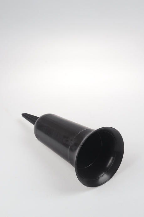 imagine produs Vaza de pus pe mormant 25cm negru