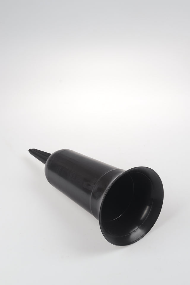 imagine produs Vaza de pus pe mormant 25cm negru