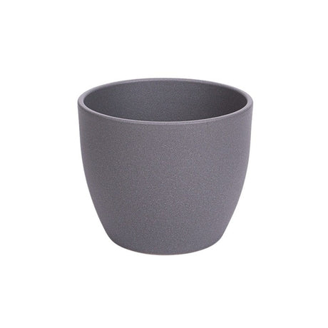 imagine produs Ghiveci ceramic 36cm gri mat
