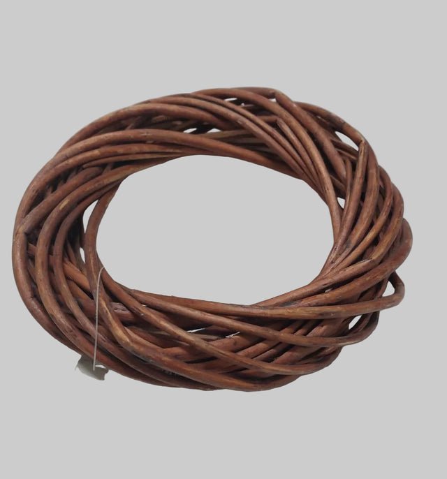 Coronita din nuiele D15cm maro