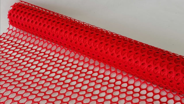 Plasa decor dantela 50cmx5y rosu