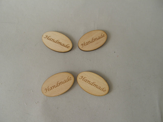 imagine produs Dec.lemn 5x3cm s/10 handmade