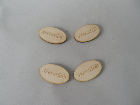 imagine produs Dec.lemn 5x3cm s/10 szeretlek
