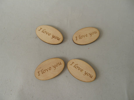 imagine produs Dec.lemn 5x3cm s/10 i love you