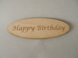 imagine produs Dec. lemn 15x5cm happy birthday