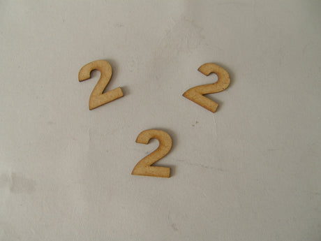 imagine produs Num.din lemn 3x10cm s/10 nr.2
