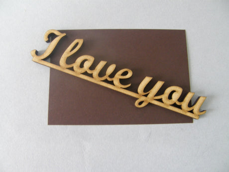 imagine produs Dec.lemn 12,5x3cm i love you