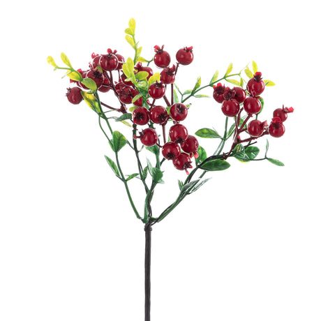 imagine produs Creanga cu bilute 28,5cm rosu