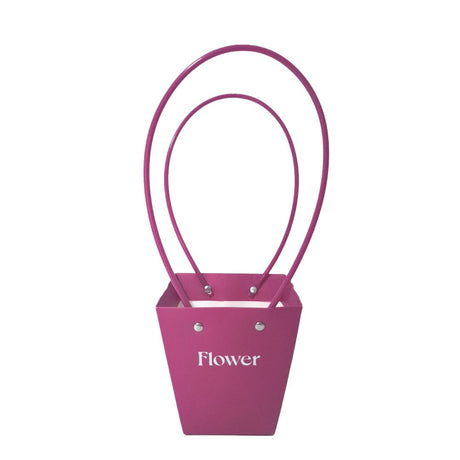 imagine produs Pungi ptr.aranjamente florale 12x12/8cm mov