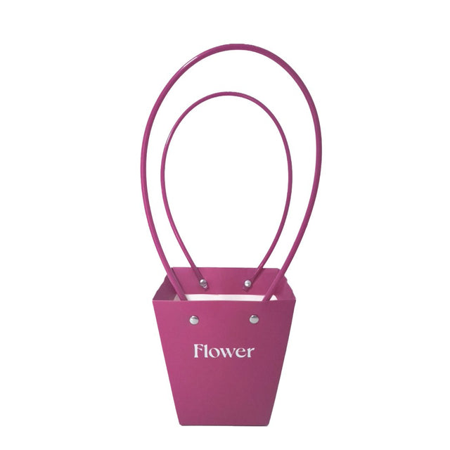 imagine produs Pungi ptr.aranjamente florale 12x12/8cm mov