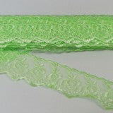 BANDA DECOR DANTELA 4CMX10M VERDE DESCHIS