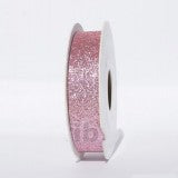 Banda decor 16mmx10m cu glitter nalba