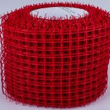 BANDA DEC. PLASA SIMPLA 5CMX10M ROSU