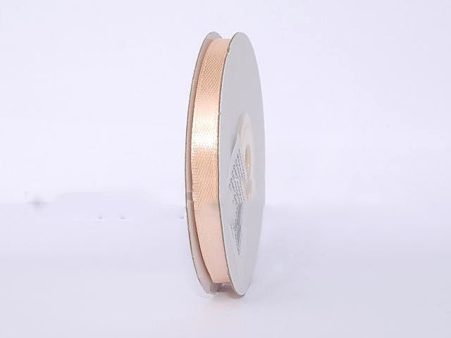 Banda decor saten 6mmx25y bej deschis