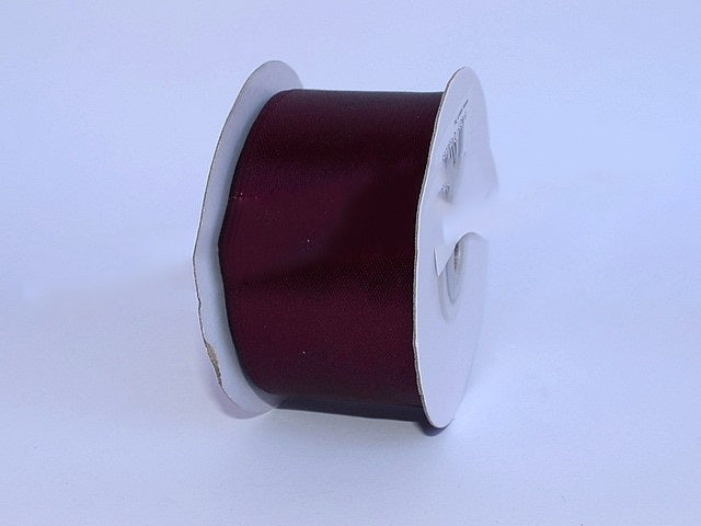 BANDA DECOR SATEN 3.8CMX25Y BURGUNDY