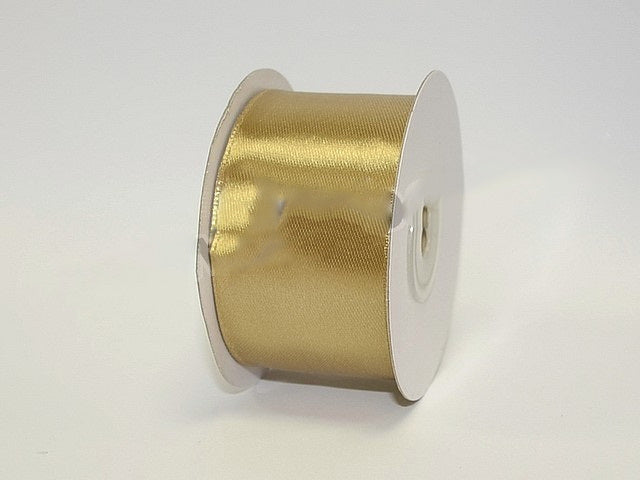 Banda decor saten 3.8cmx25y auriu deschis