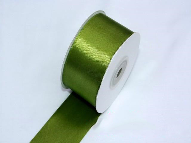 BANDA DECOR SATEN 3.8CMX25Y VERDE MUSCHI INCHIS