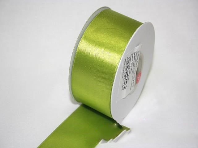 BANDA DECOR SATEN 3.8CMX25Y VERDE MUSCHI DESCHIS