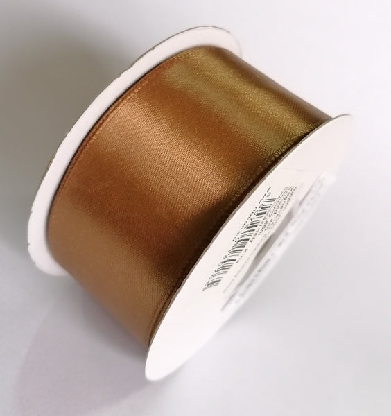 Banda decor saten 3.8cmx25y cappucino