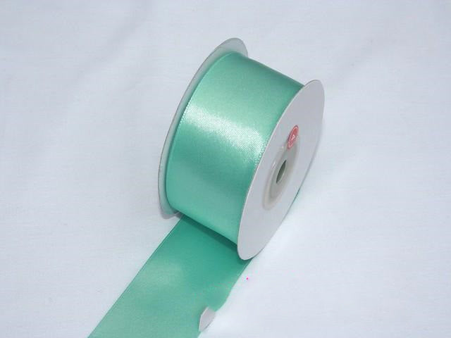 BANDA DECOR SATEN 3.8CMX25Y VERDE MENTA