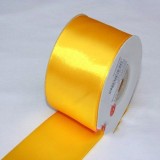 BANDA DECOR SATEN 5CMX25Y GALBEN SOARE