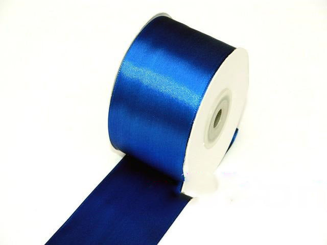 BANDA DECOR SATEN 5CMX25Y ALBASTRU INCHIS