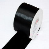 Banda decor saten 5cmx25y negru